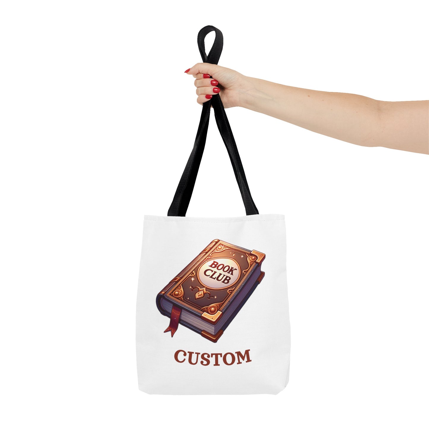 Personalized Book Club Tote Bag