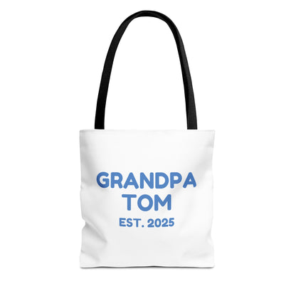 Personalized Grandpa 2025 Tote Bag