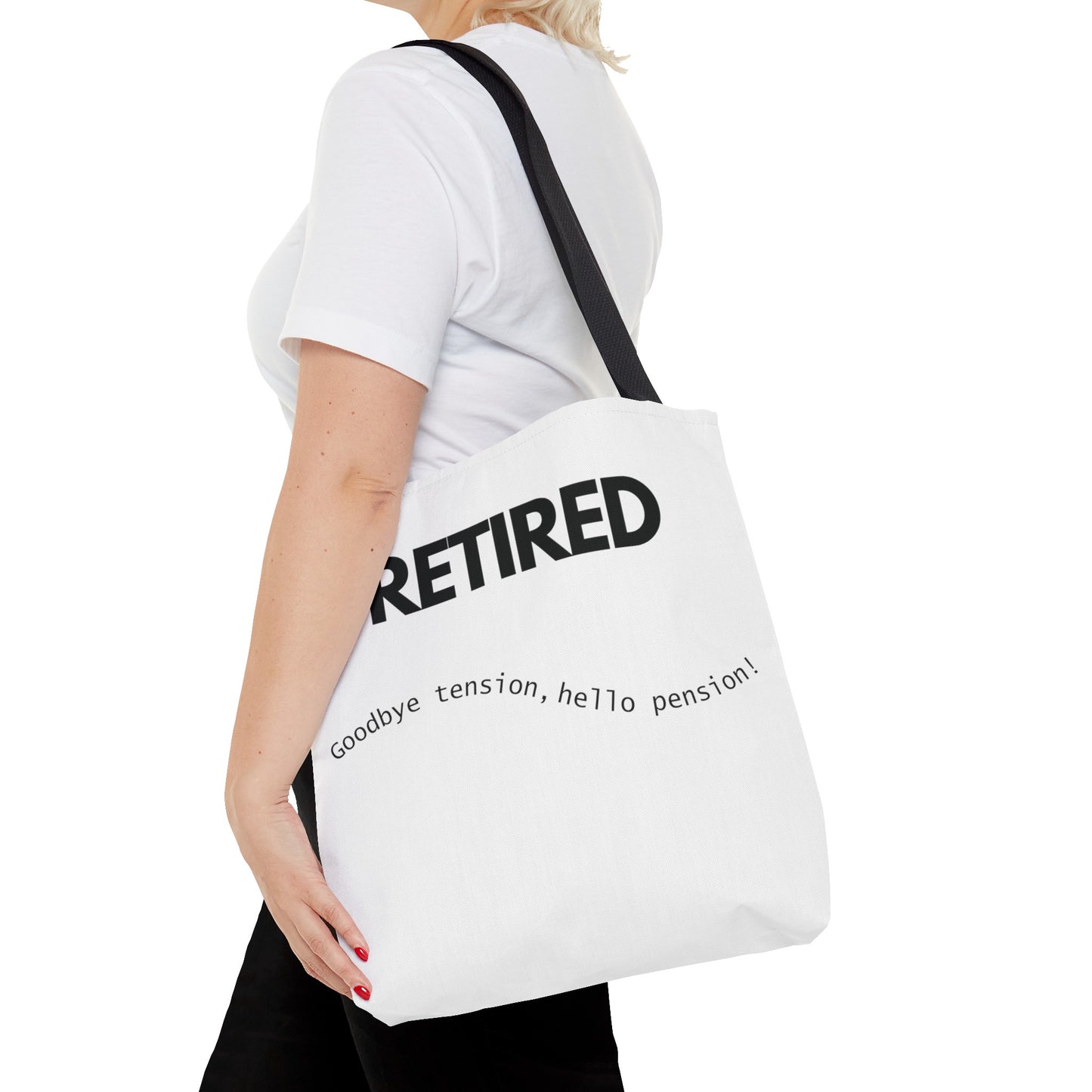 Retired Goodbye Tension Tote Bag