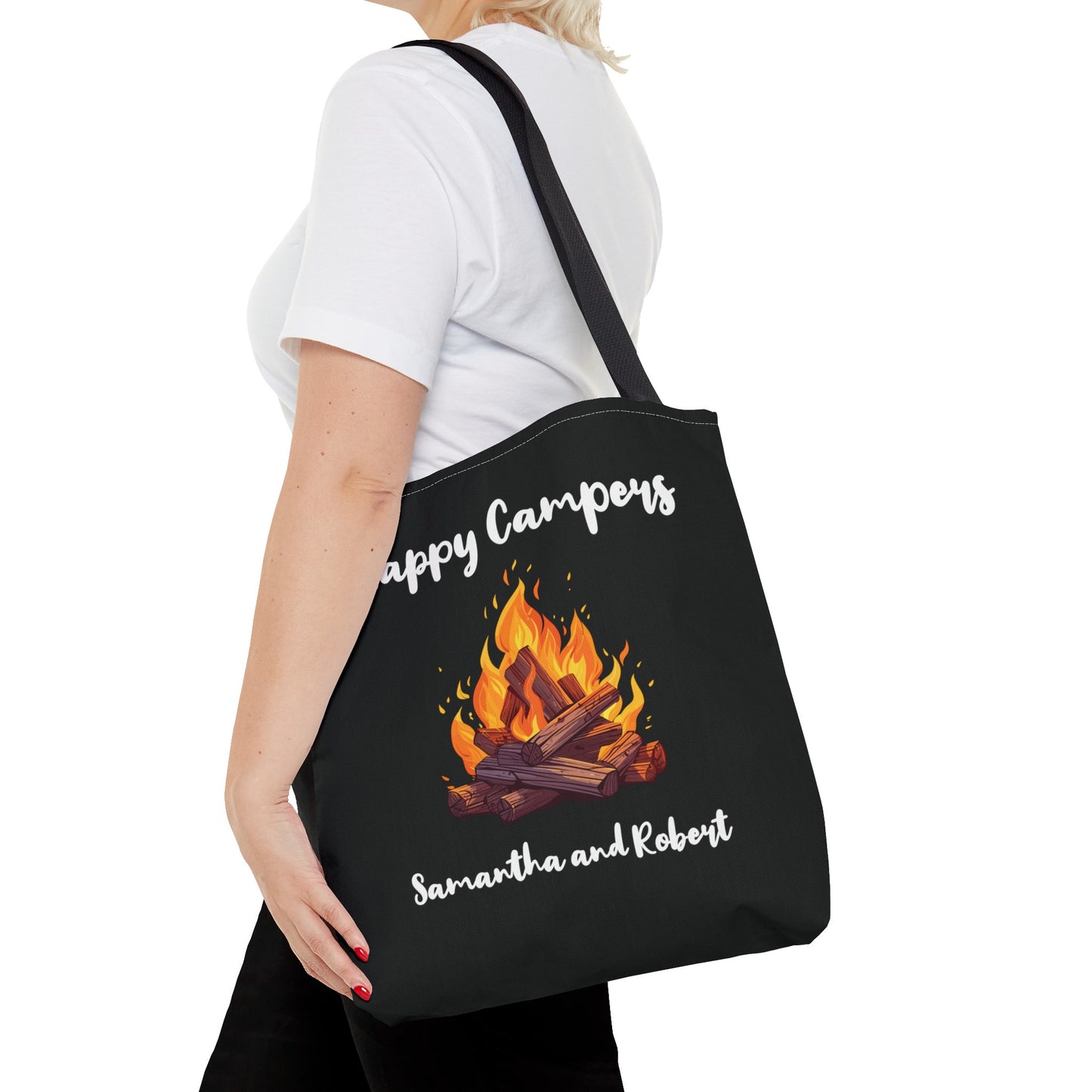 Personalized Happy Campers Tote Bag