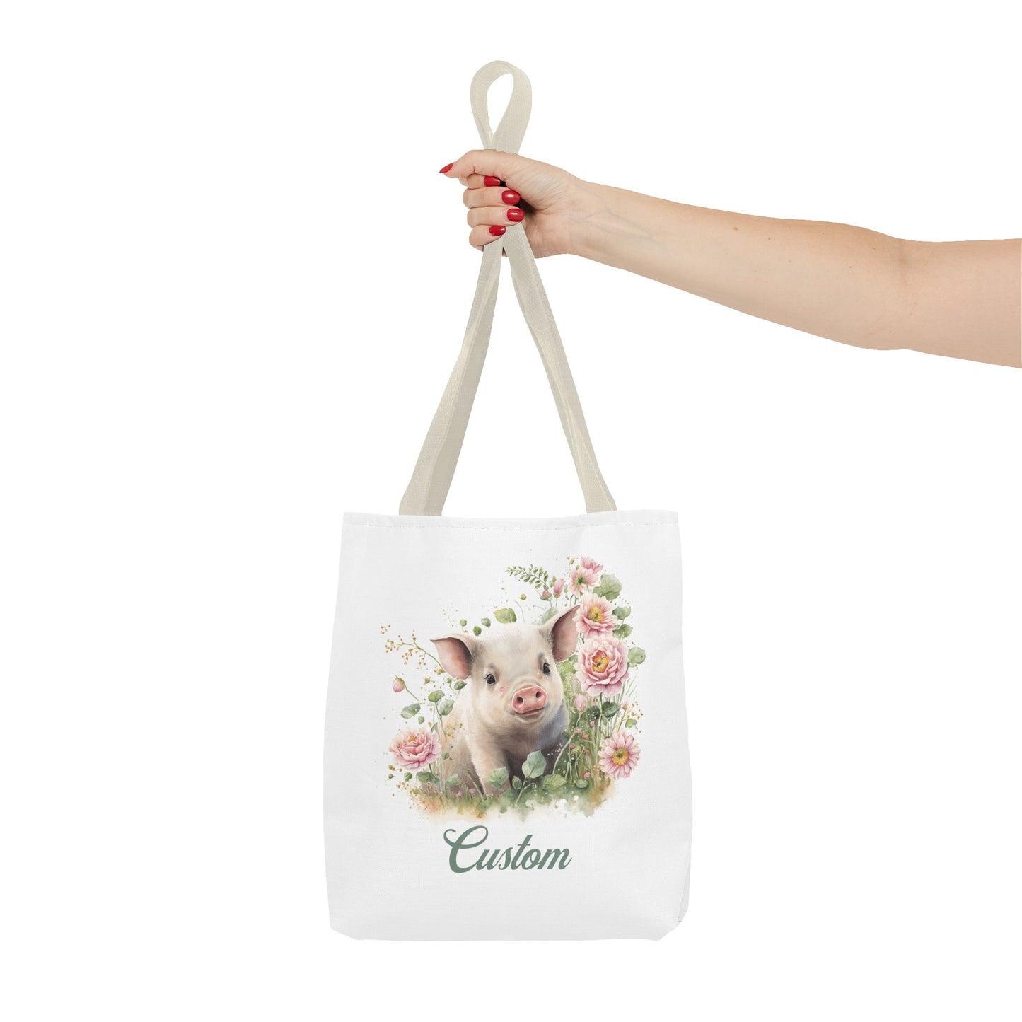 Personalized Nursery Pig Bag