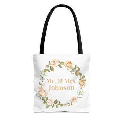 Personalized Wedding Tote Bag