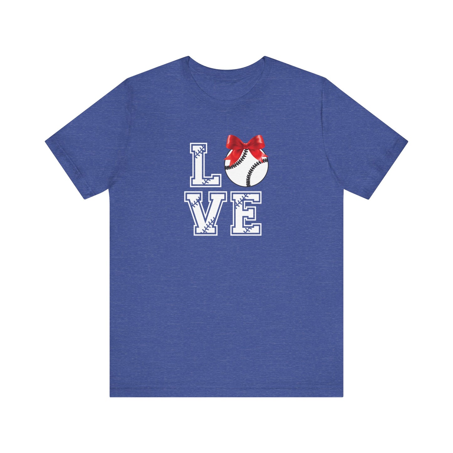 Ribbon Love Baseball T-Shirt