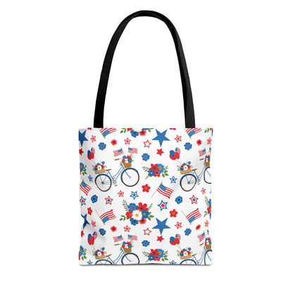 4th of July AOP Tote Bag