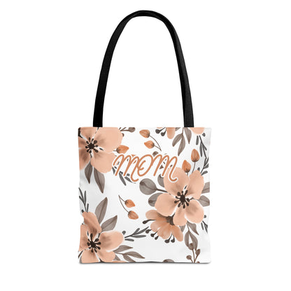 Mom Natural Floral Tote Bag