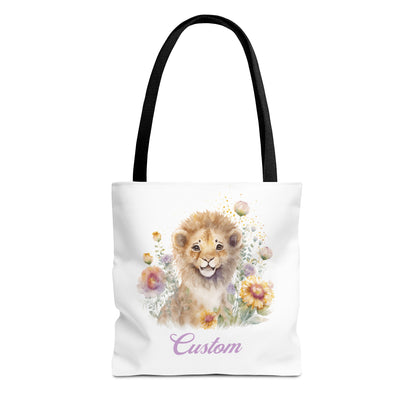 Personalized Nursery Lion Bag