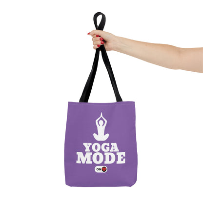 Yoga Mode On Tote Bag