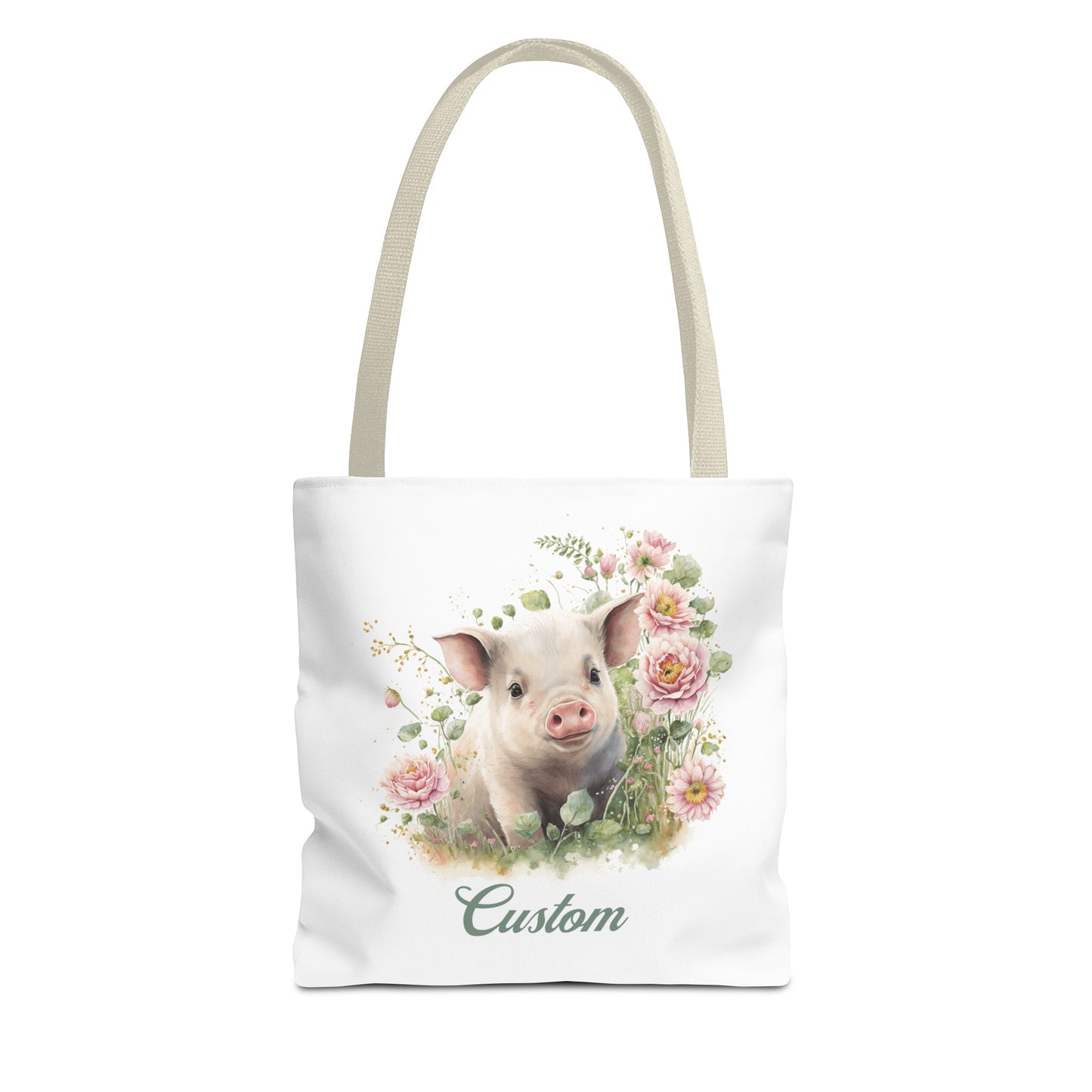 Personalized Nursery Pig Bag