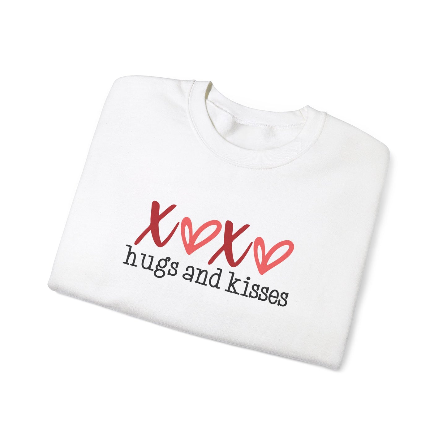 Hugs And Kisses Valentine Sweatshirt