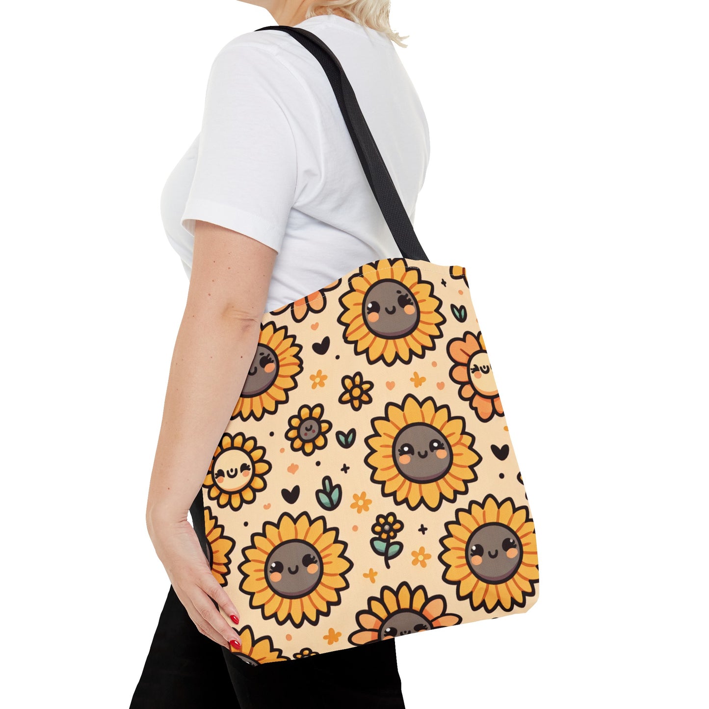 Kid's Sunflower Pattern Tote Bag