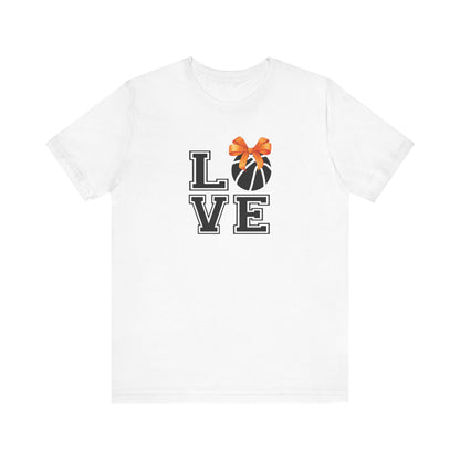 Ribbon Love Basketball T-Shirt