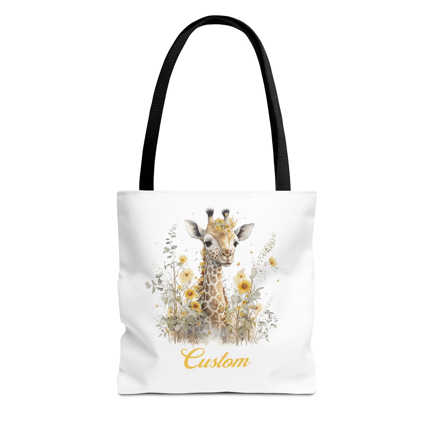 Personalized Nursery Giraffe Bag