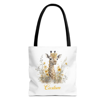 Personalized Nursery Giraffe Bag