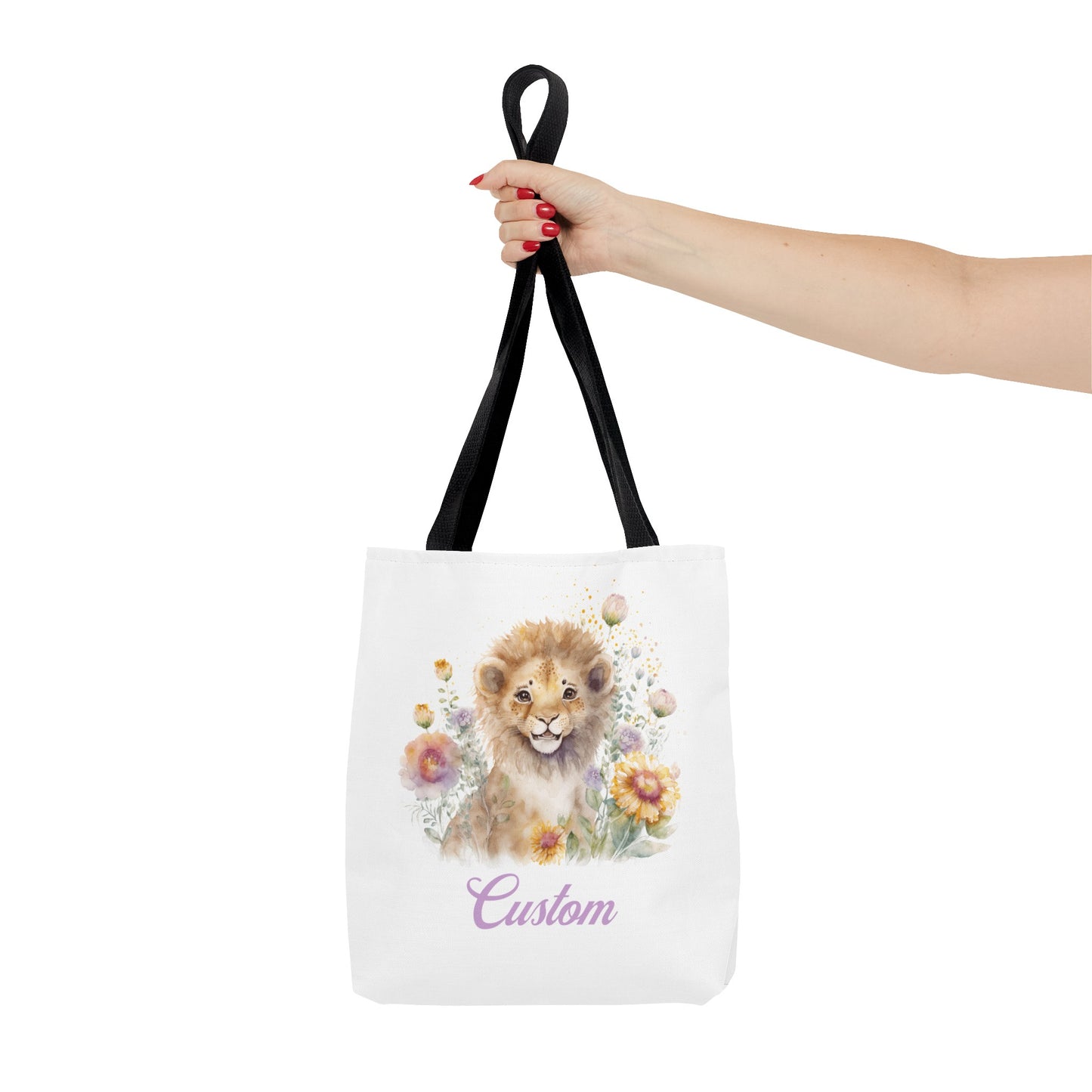 Personalized Nursery Lion Bag