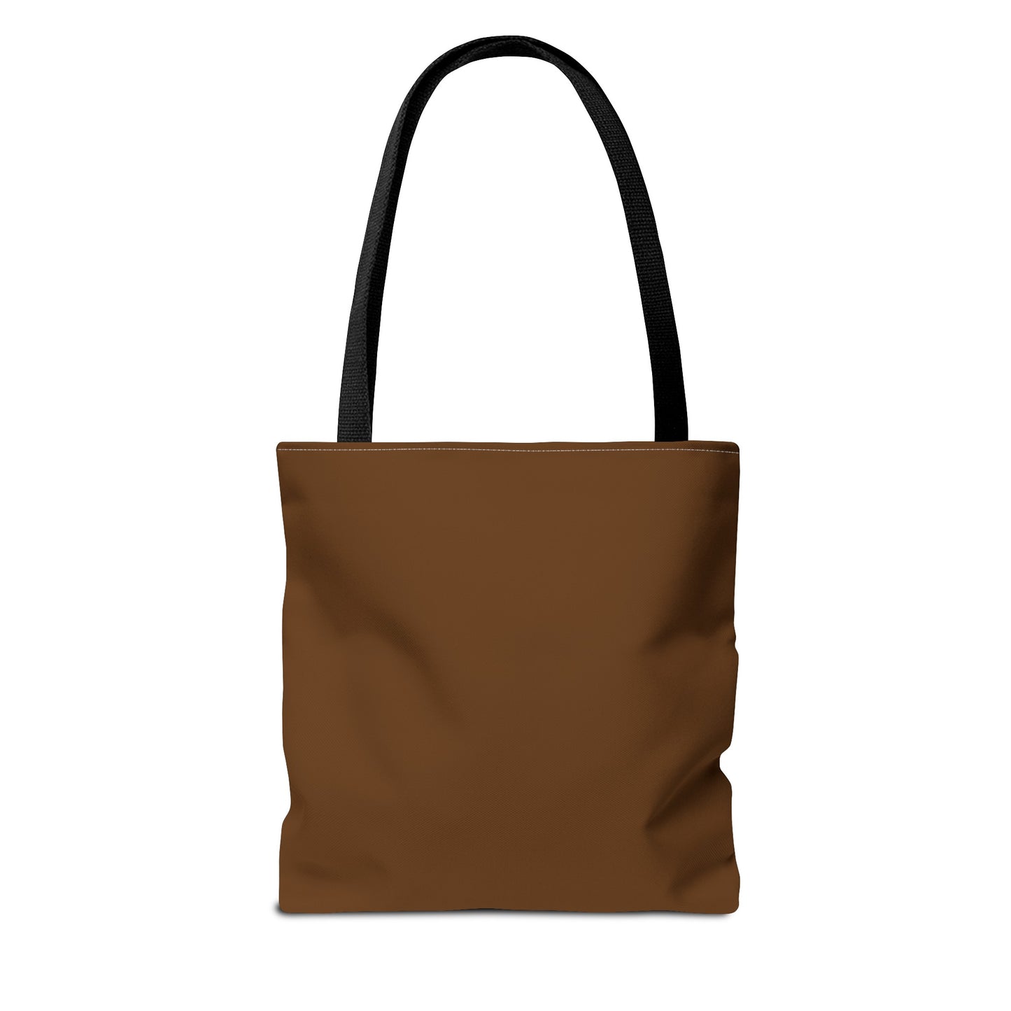 Personalized Football Tote Bag - Brown