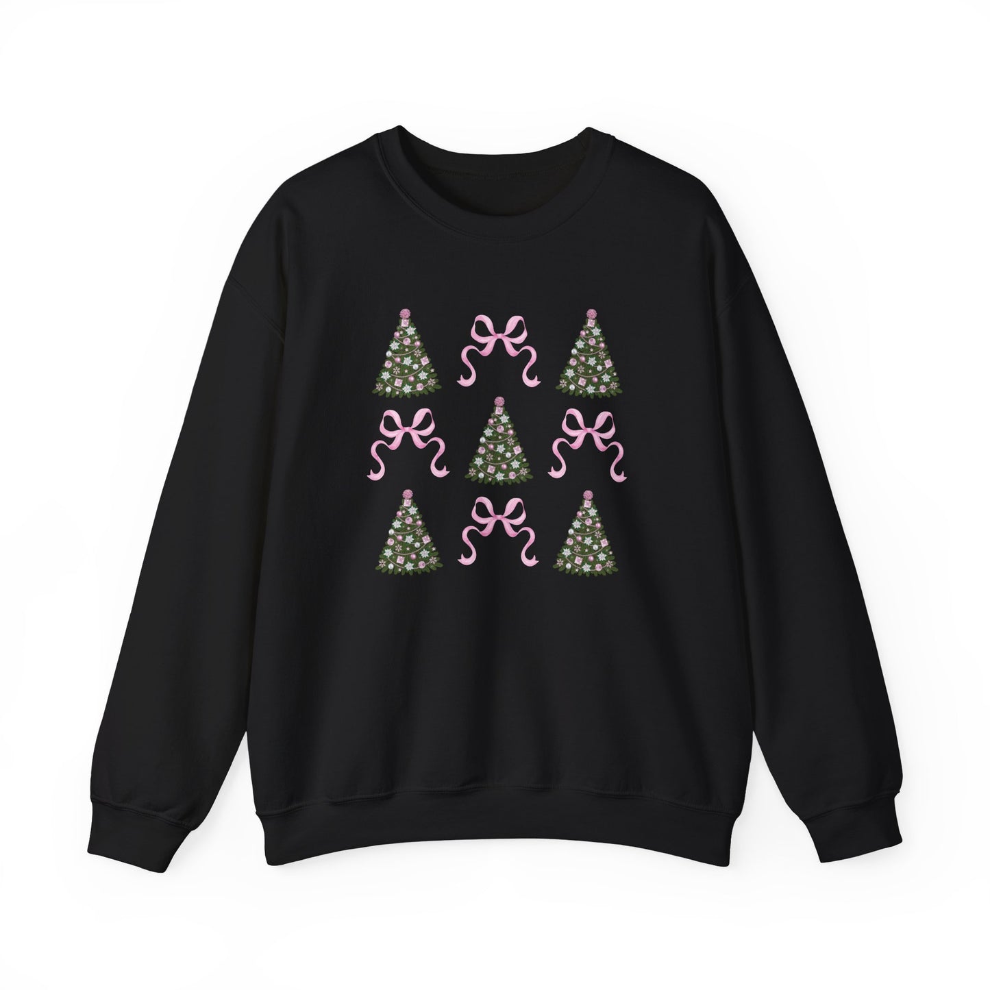 Christmas Bow Collage Sweatshirt