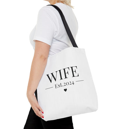 Wife Established 2024 Tote Bag