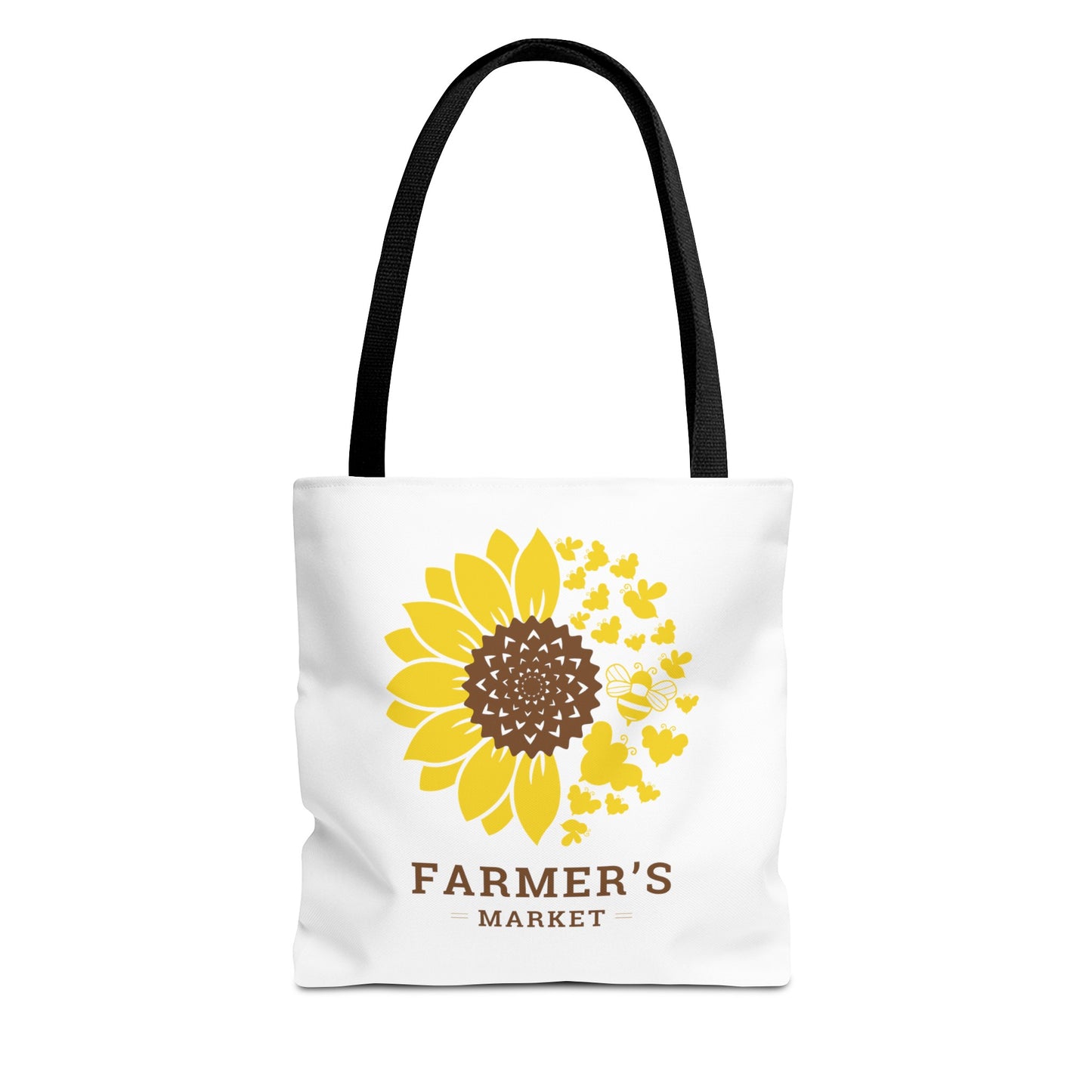 Farmer's Market Sunflower Tote Bag