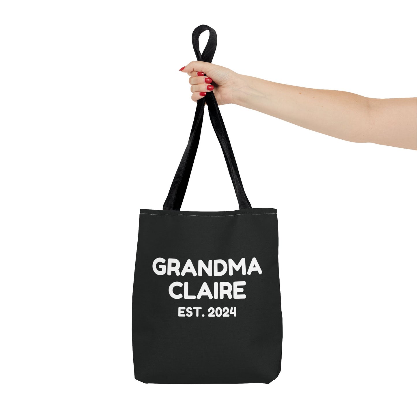 Personalized Grandma 2024 Tote Bag