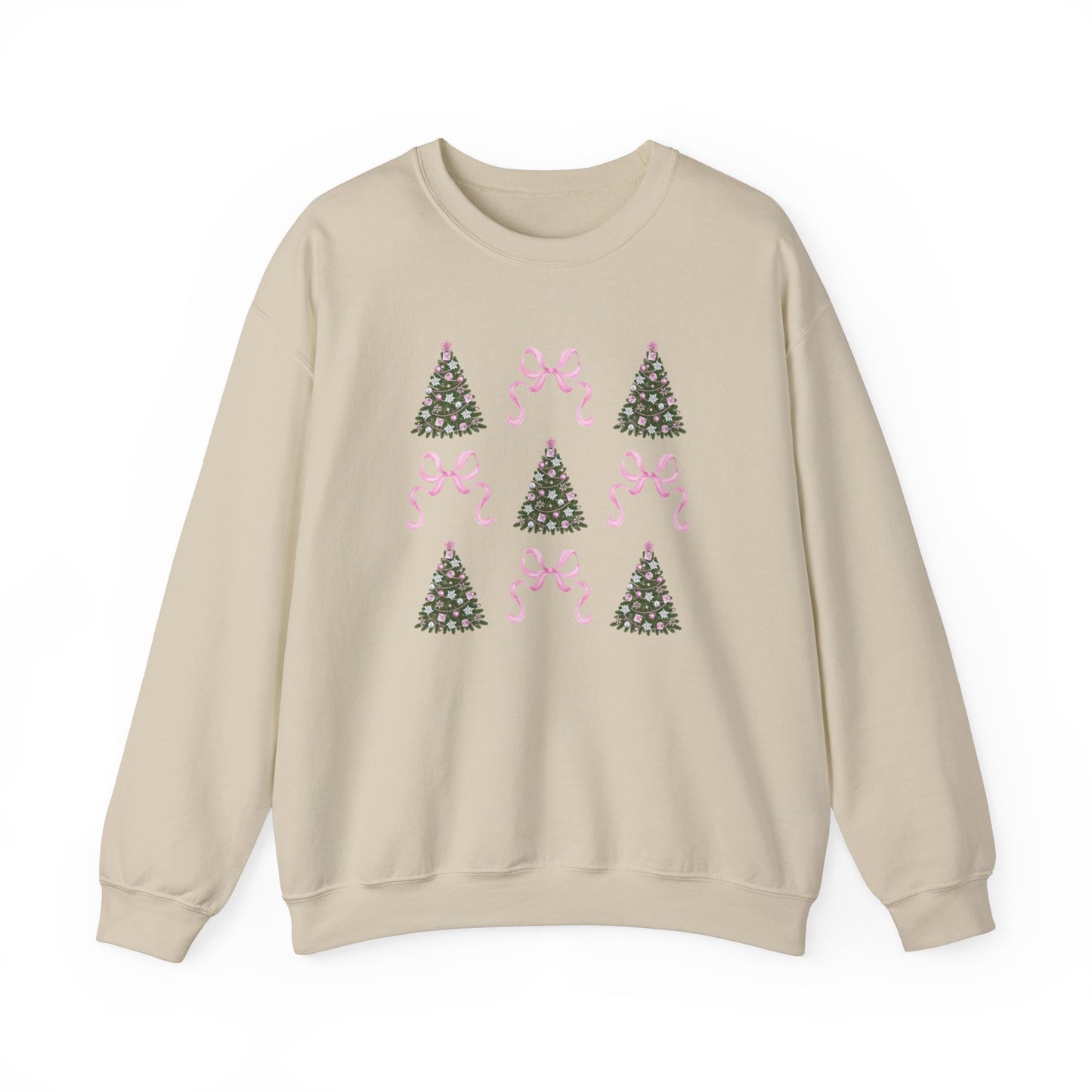 Christmas Bow Collage Sweatshirt