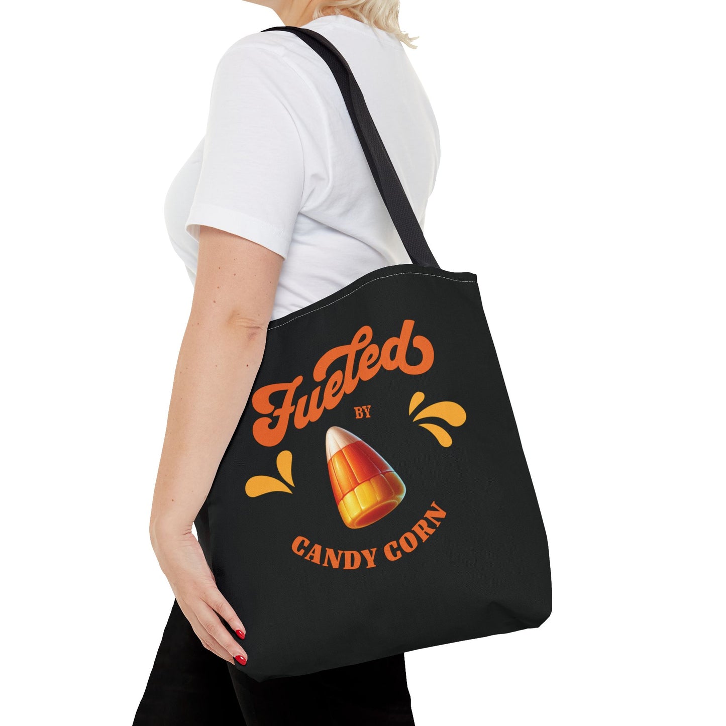 Fueled By Candy Corn Tote Bag