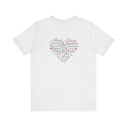 Crocheter Heart T-Shirt