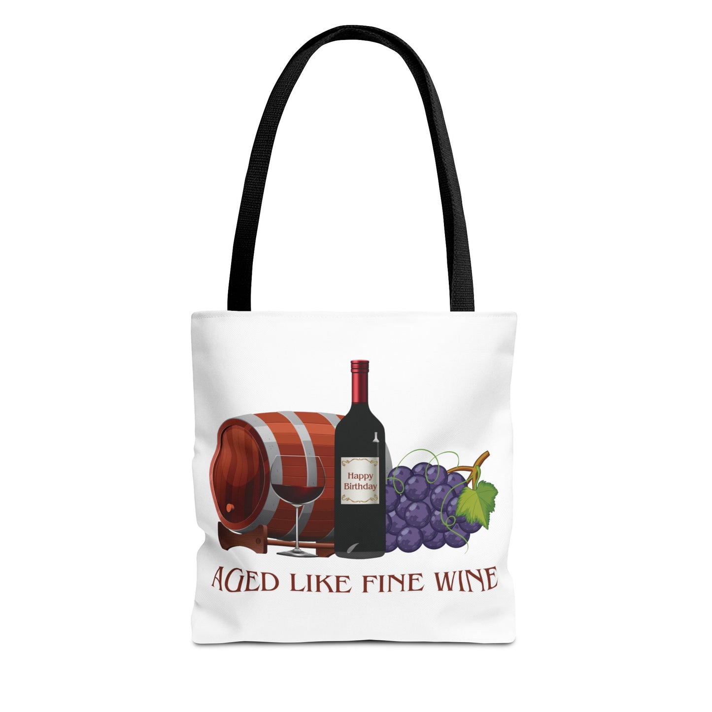 Personalized Aged Like Fine Wine Tote Bag