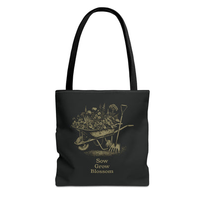 Sow Grow Blossom Tote Bag