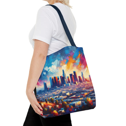 Los Angeles Skyline Tote Bag