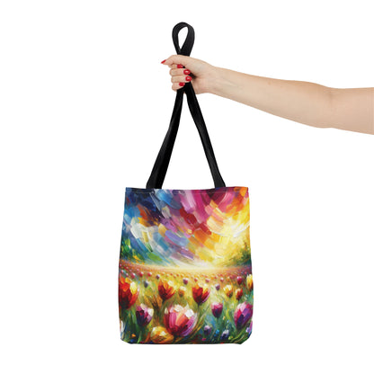 Field of Tulips Tote Bag