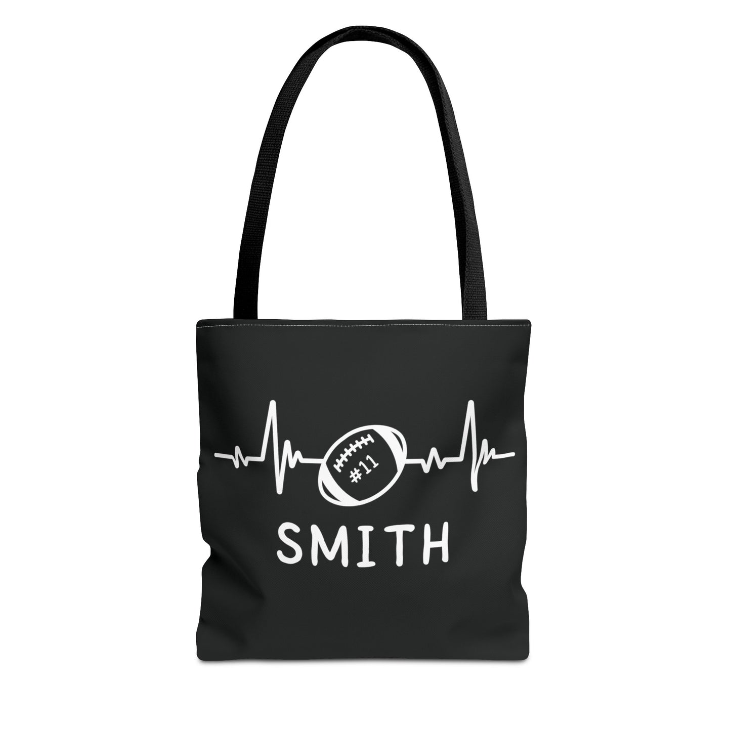 Personalized Football Tote Bag