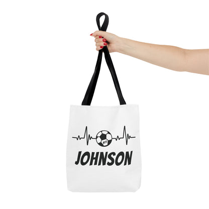 Personalized Soccer Tote Bag