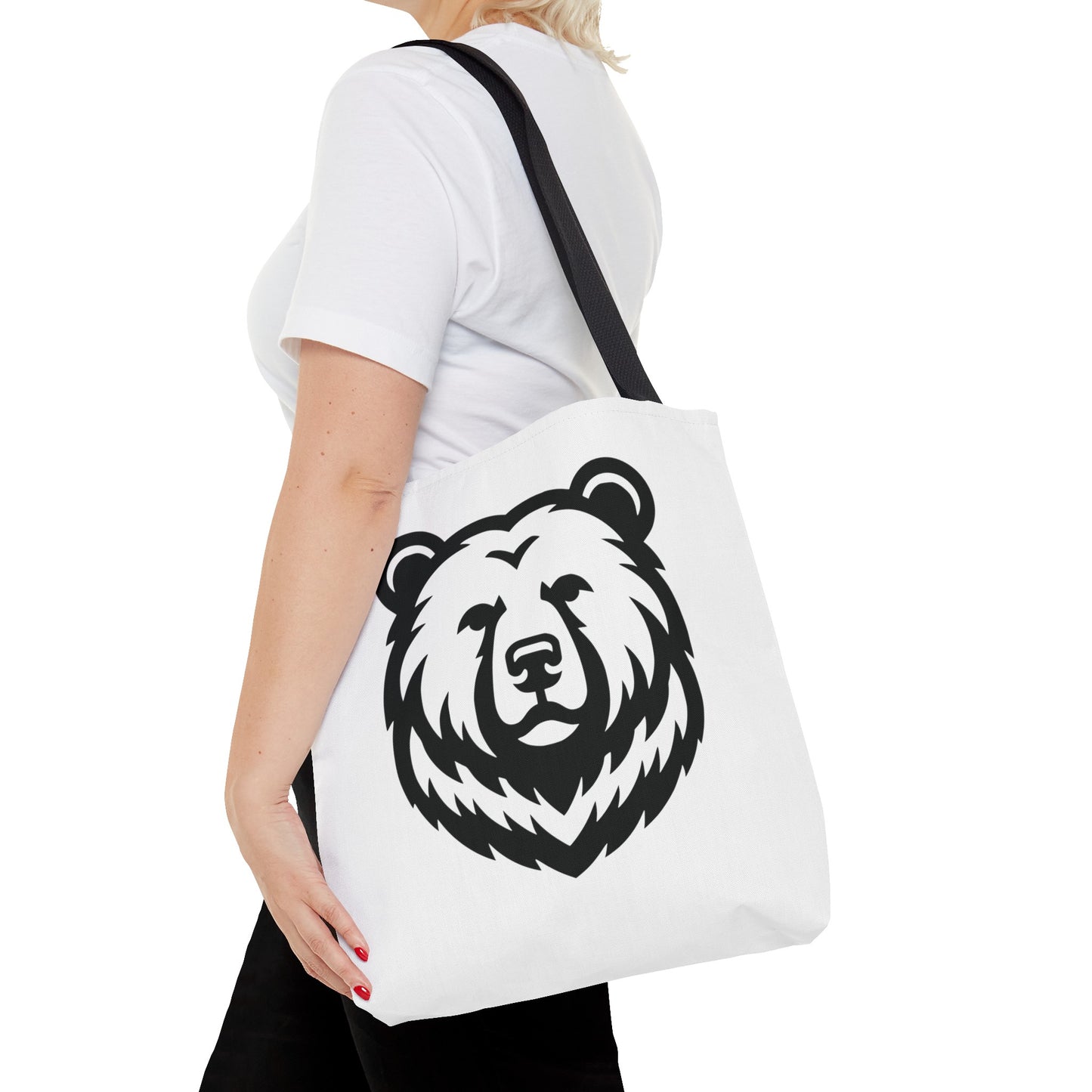 Personalized Bear Tote Bag