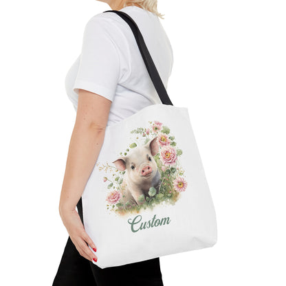 Personalized Nursery Pig Bag