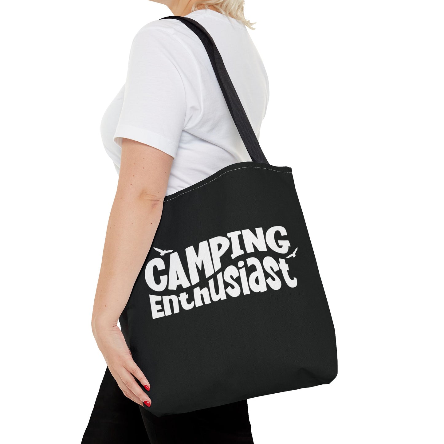 Camping Enthusiast Tote Bag