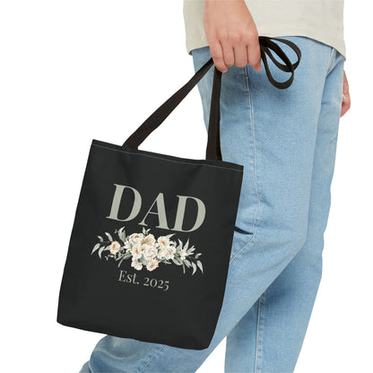 Dad Established 2025 Tote Bag