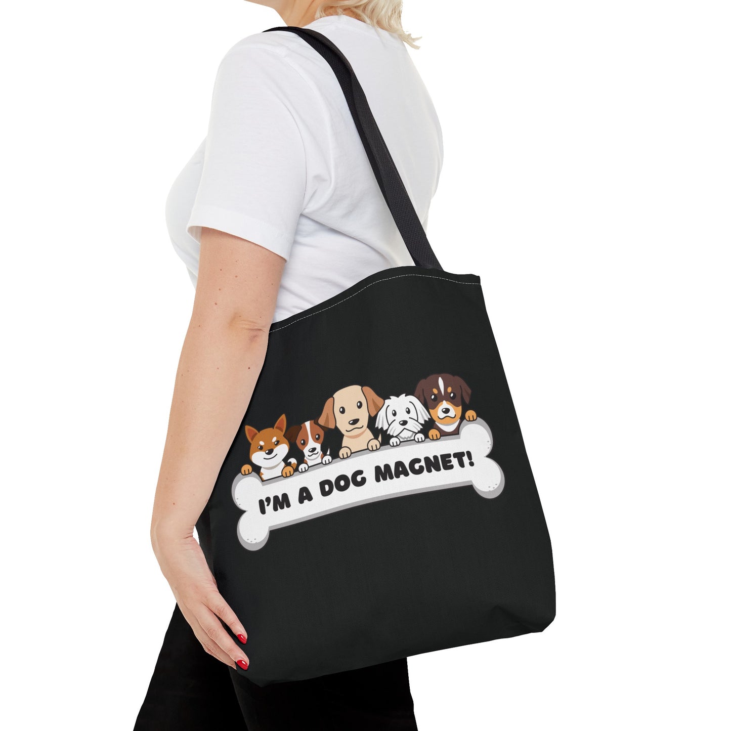 Personalized Dog Magnet Tote Bag