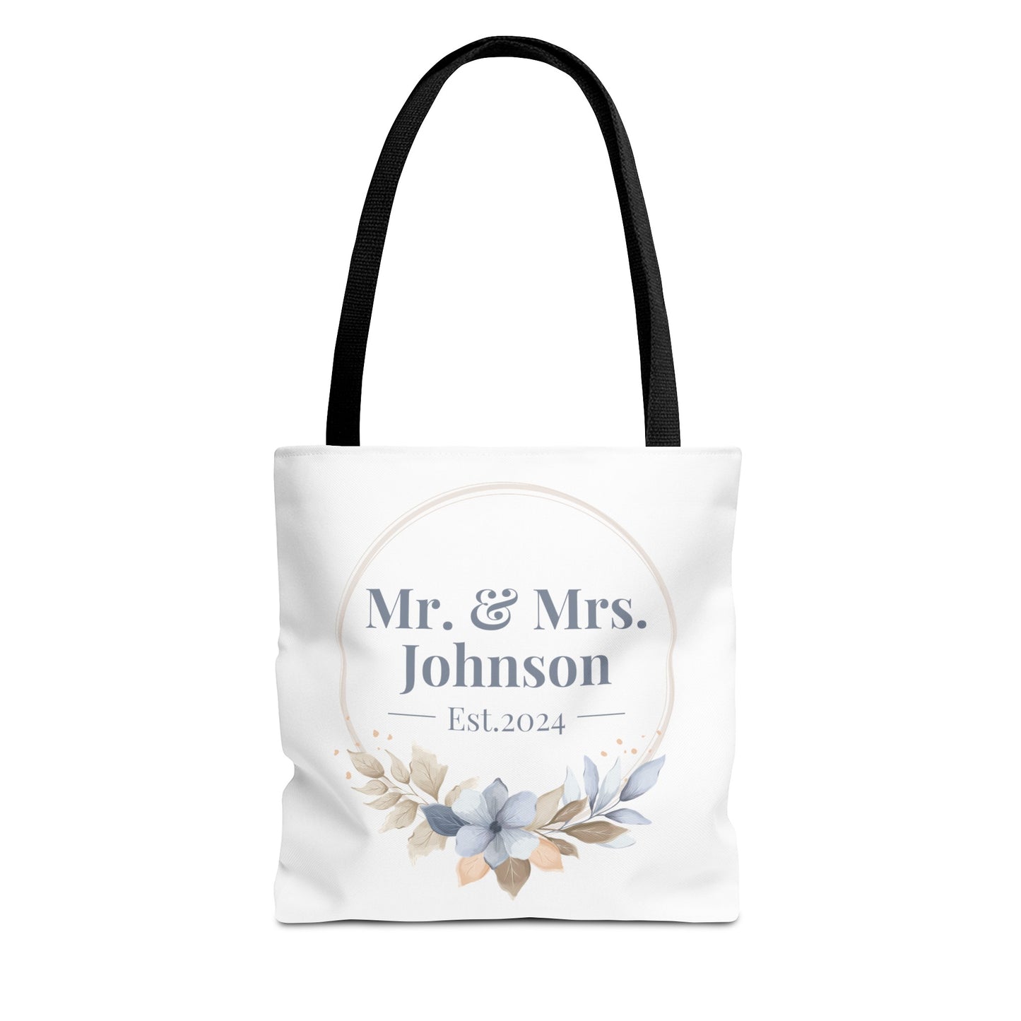 Personalized Wedding Tote Bag