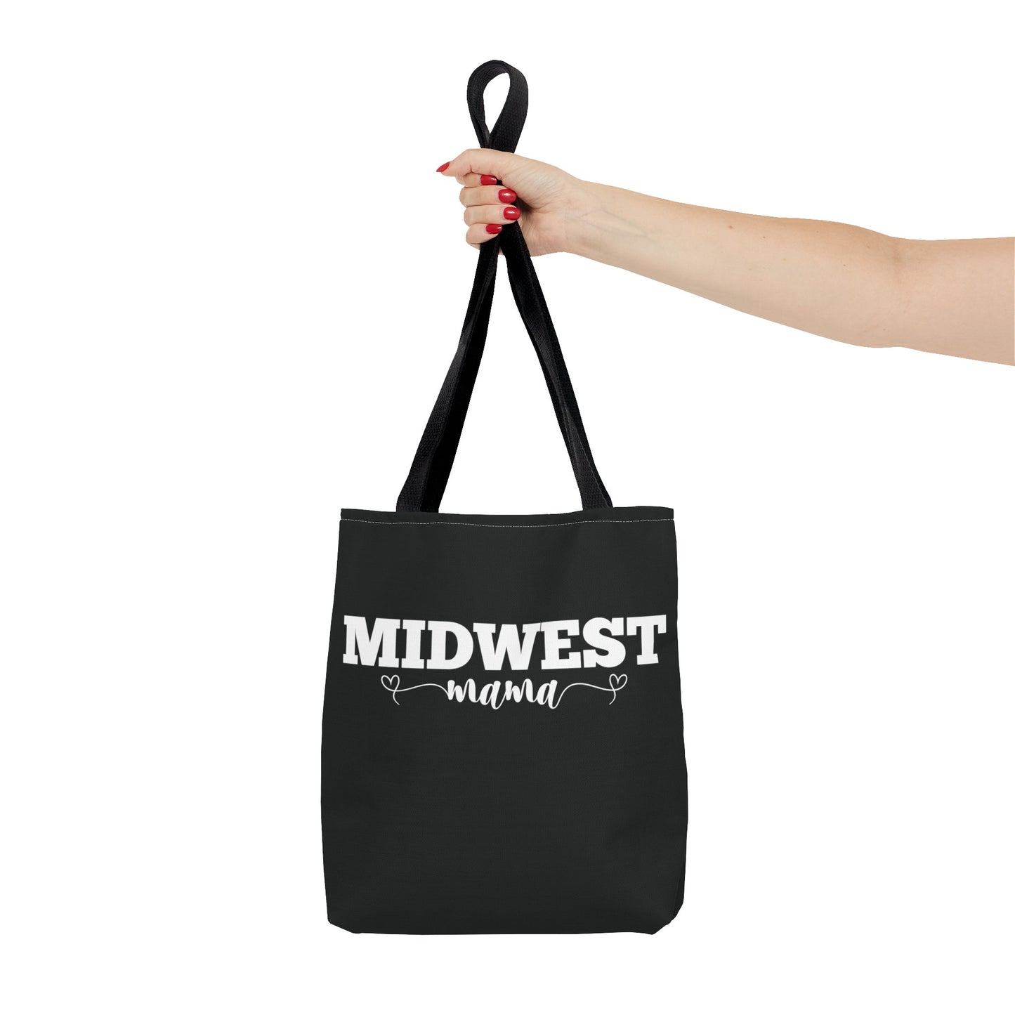 Midwest Mama Tote Bag - Black