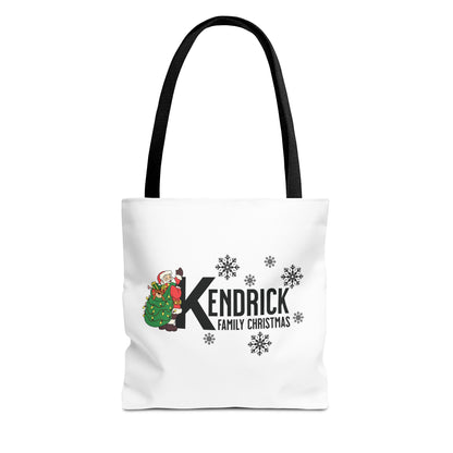 Personalized Christmas Santa Tote Bag