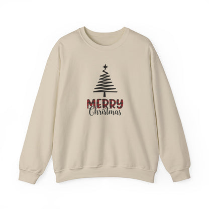 Plaid Merry Christmas Sweatshirt