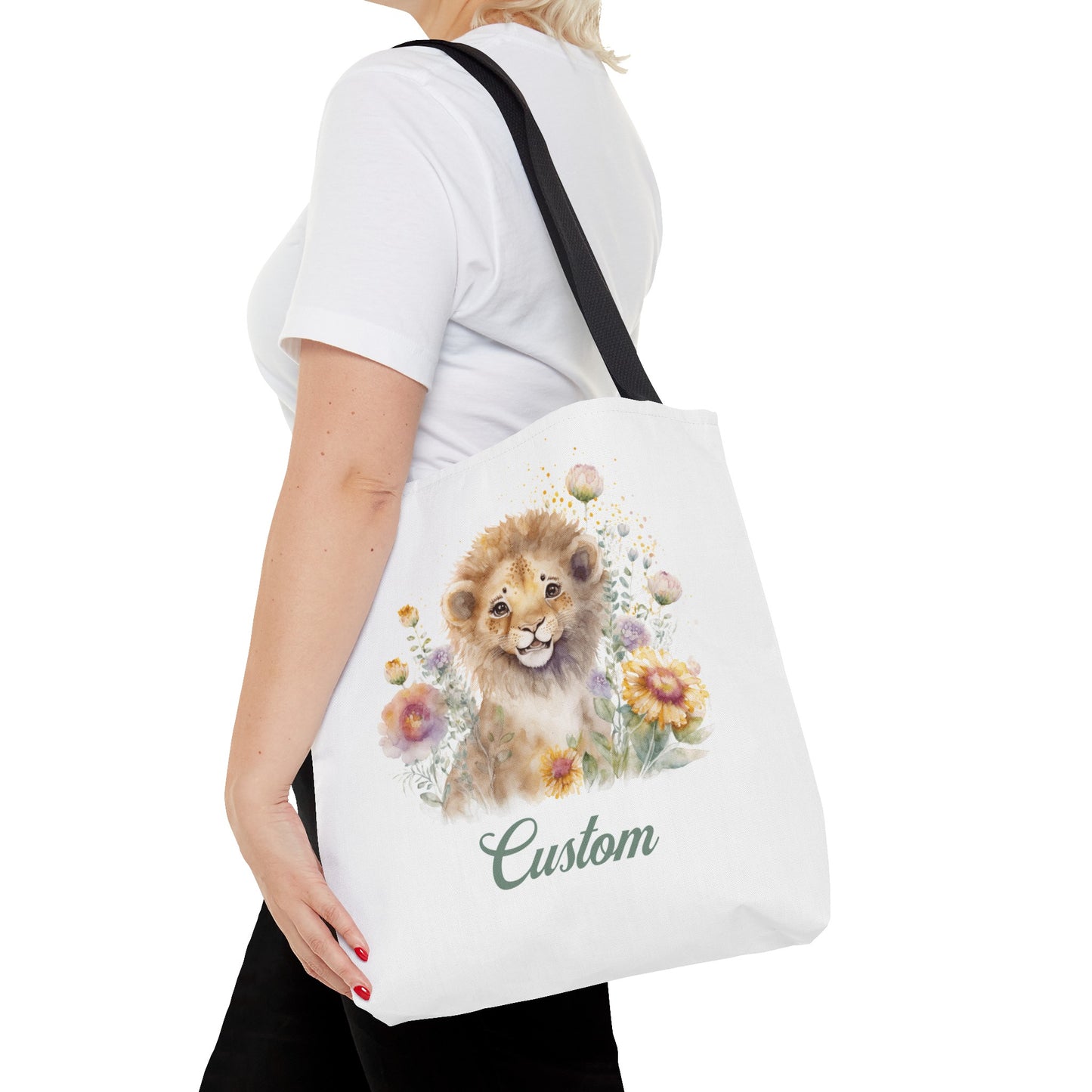 Personalized Nursery Lion Bag