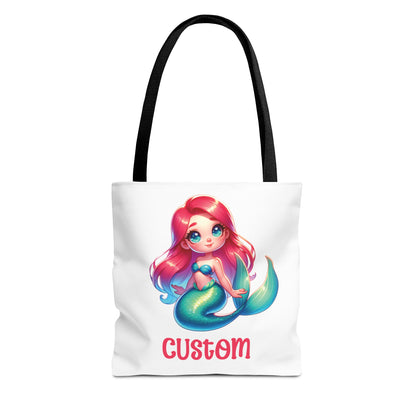 Personalized Mermaid Tote Bag