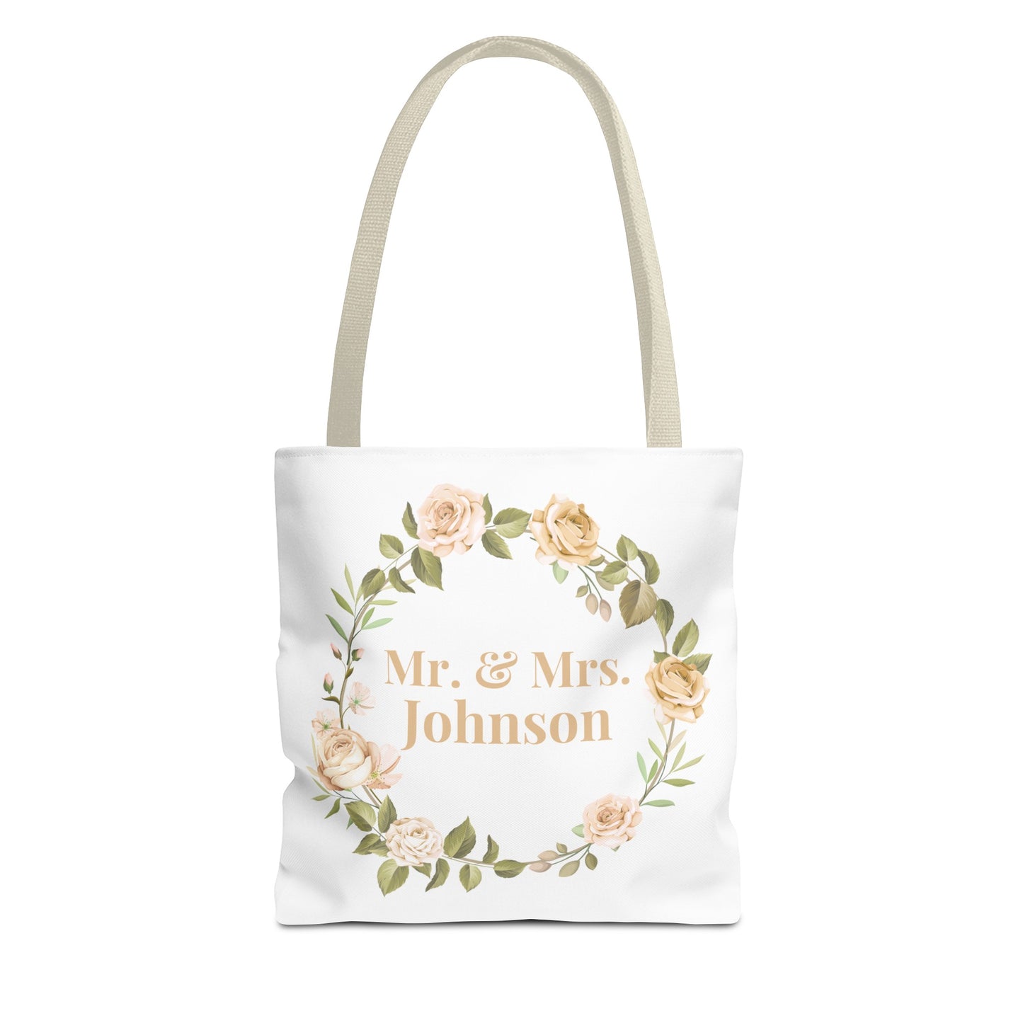 Personalized Wedding Tote Bag