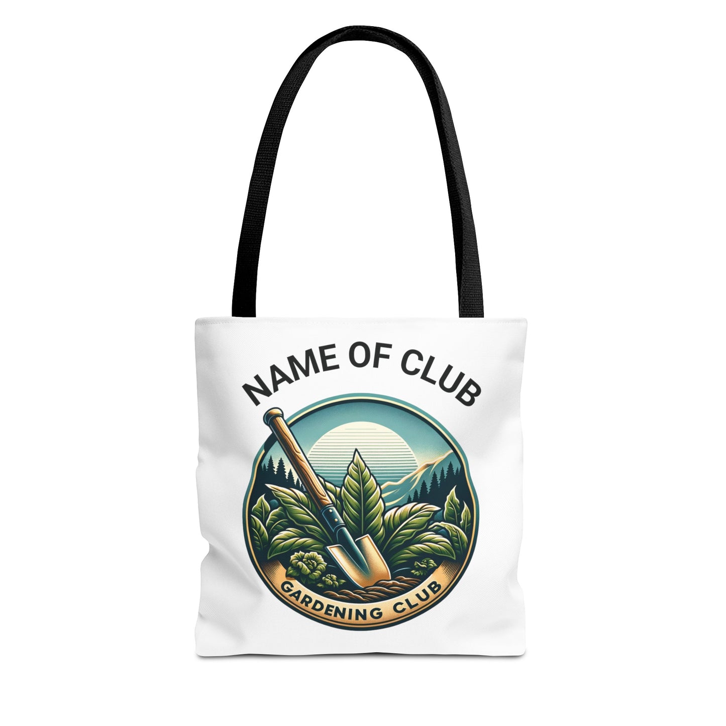 Personalized Gardening Club Tote Bag