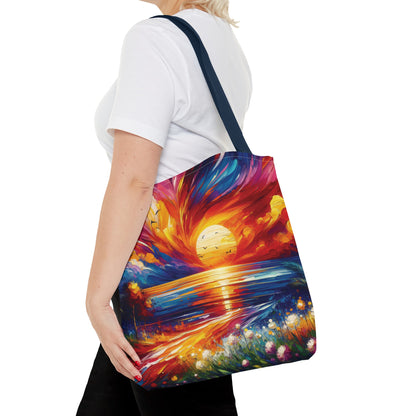 Colorful Sunset Tote Bag