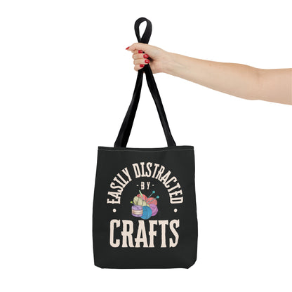 Easily Distracted By Crafts Tote Bag