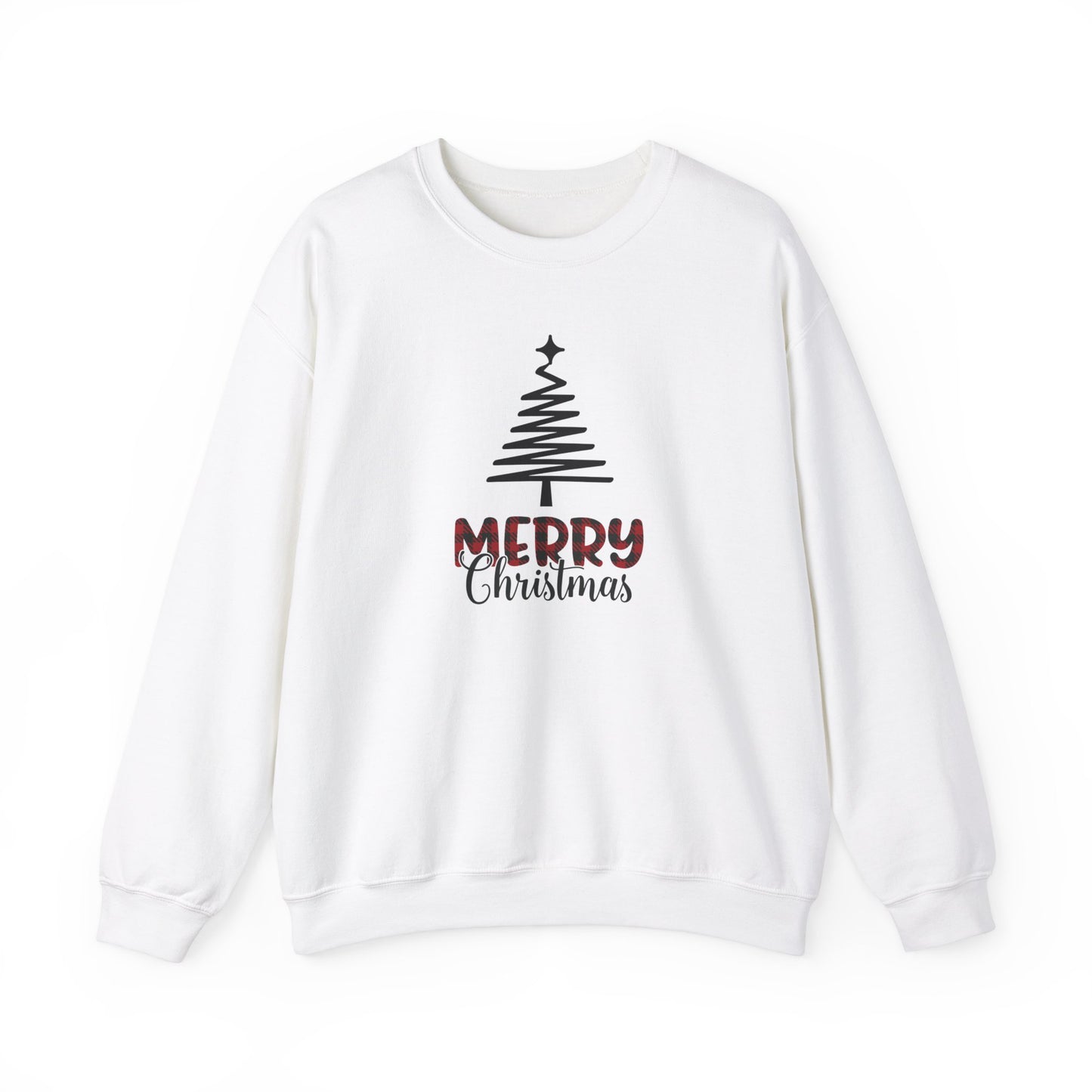 Plaid Merry Christmas Sweatshirt