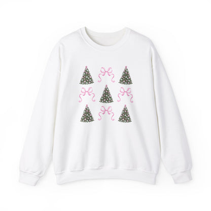 Christmas Bow Collage Sweatshirt