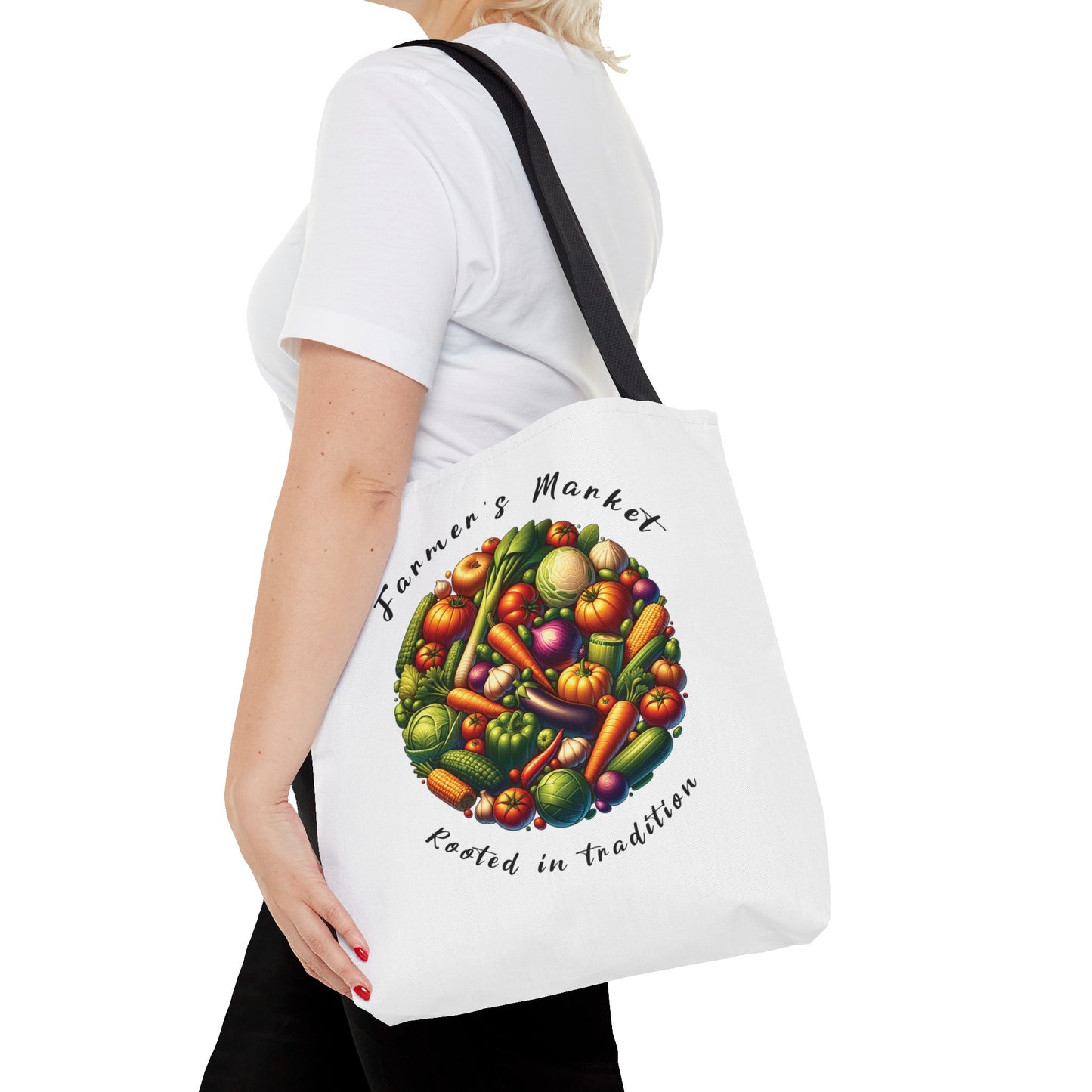 Farmer's Market Rooted in Tradition Tote Bag